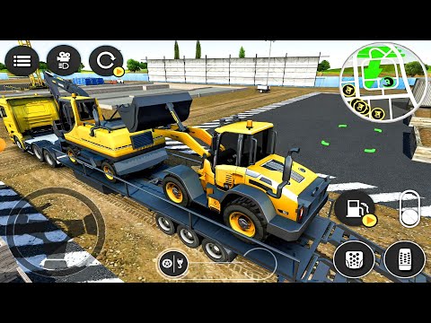 Real City Construction Simulator 3D - City Builder Heavy Excavator Truck Loader  : Android Gameplay