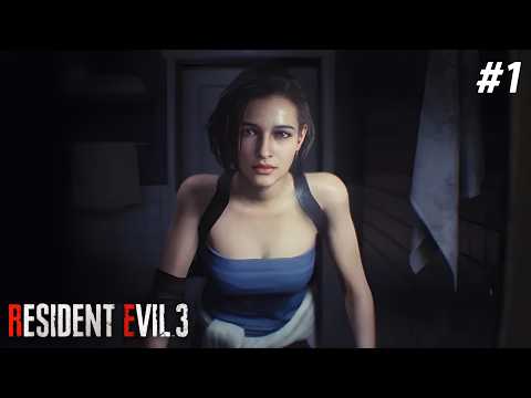 SAHUR BARENG JILL VALENTINE YUK😍 PERJUANGAN KELUAR DARI KOTA ZOMBIE!!! - Resident Evil 3 Remake #1
