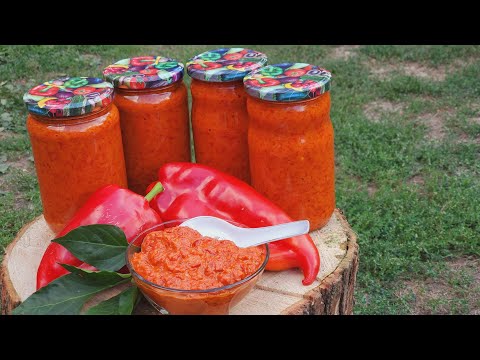 Pravi domaći ajvar – Traditional Ajvar Recipe Without Preservatives!