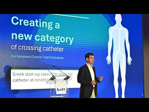Mihalis Boutaris Presents IntraCross Catheter at LSI Europe '23