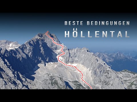 Zugspitze via Höllental im August bei besten Bedingungen