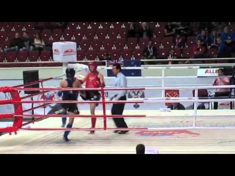 IFMA Junior 57kg - Rasmus Karlstad Muay Thai (Sweden) Vs Iraq