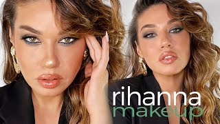 Rihanna Makeup Look + I met Rihanna!! | Eman