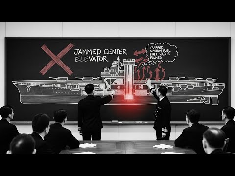 The Fatal Elevator Jam That Turned Taiho Into a 30,000-Ton Gas Bomb