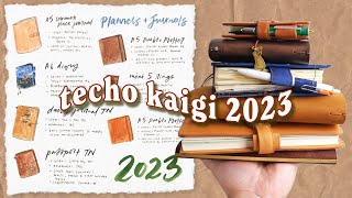 Techo Kaigi 2023 | My 2023 Planner and Journal Setup