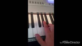 How to play golden light - Madden on piano