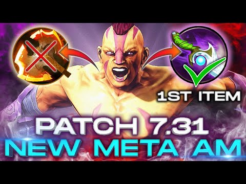 NO BATTLE FURY - 1st Item Diffusal 7.31 New Meta Anti-Mage Dota 2