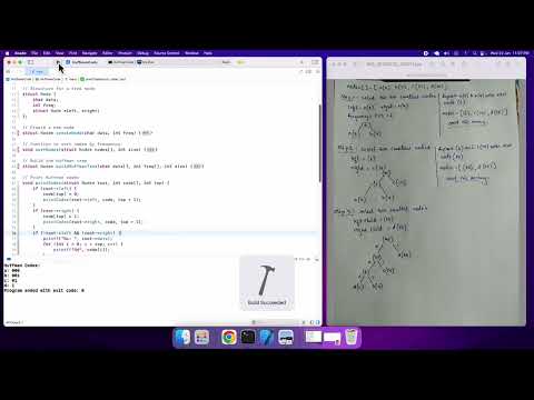 Huffman Code Using C
