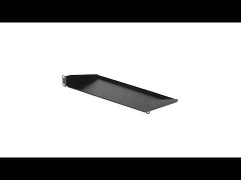 StarTech 7-Inch 1U Fixed Rack Mount Shelf