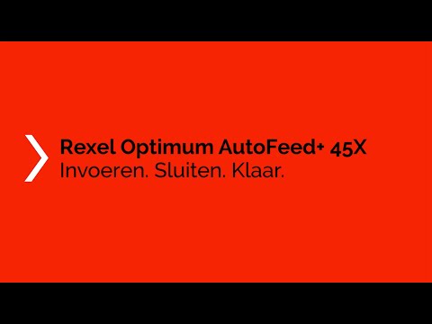 Papiervernietiger Rexel Optimum Auto  45X snippers 4x28mm