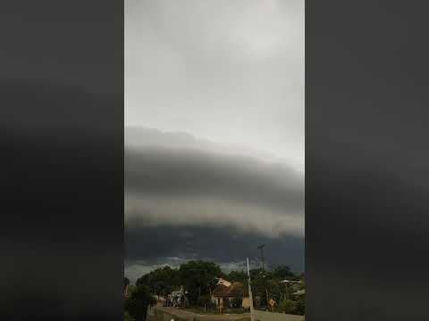 Temporal chegando em Charqueadas-RS Parte 1