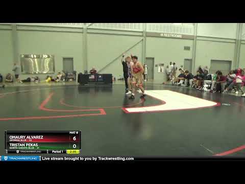 182 Lbs Round 3 (8 Team) - Omaury Alvarez, Georgia Blue Vs Tristan Pekas, North Dakota Blue 86fc