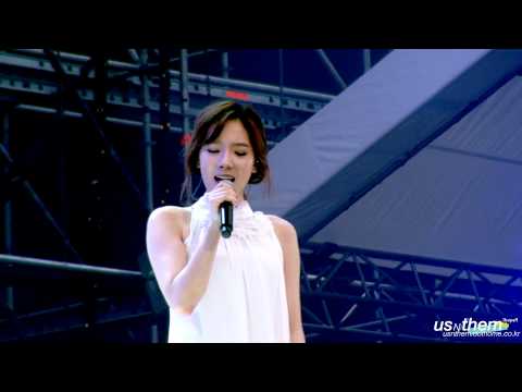 120818 Taeyeon Dear my family fancam