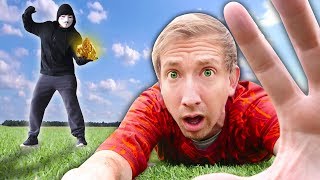 HACKER BATTLES ME on Scavenger Hunt Searching Minerals (Project Zorgo Battle Royale in Real Life)