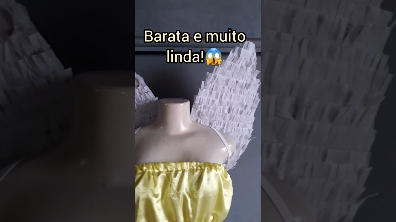 Watch Now COMO FAZER ASAS DE ANJO exclusivas por menos de 4 reaisđ±#shorts COMO FAZER ASAS DE ANJO exclusivas por menos de 4 reaisđ±#shorts