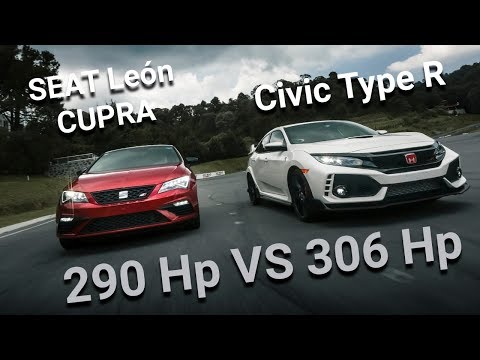 Honda Civic Type R VS León CUPRA - Comparativa super hot hatches