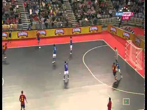UEFA Futsal EURO 2012. Spain 1-0 Italy