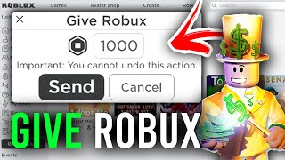 How To Give Robux To People On Roblox (Easiest Way) | Send Robux To Friends