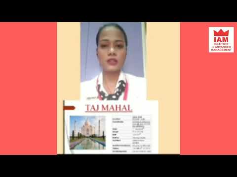 Taj Mahal by Pinki Malo First Year Student