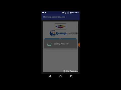 Morning Assembly App Video