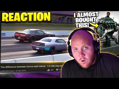 TIMTHETATMAN REACTS TO THE DIFFERENCE BETWEEN A DEMON AND HELLCAT!