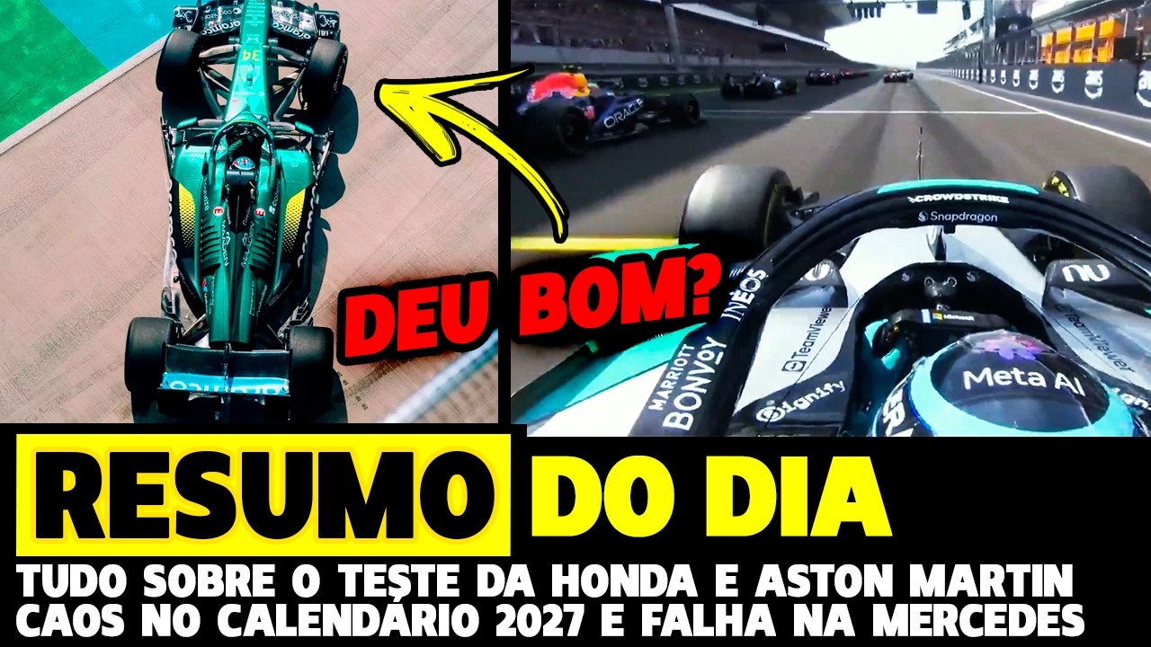 TUDO SOBRE NOVO MOTOR DA ASTON MARTIN, FALHA NA MERCEDES E CAOS NO CALENDÁRIO | FÓRMULA 1