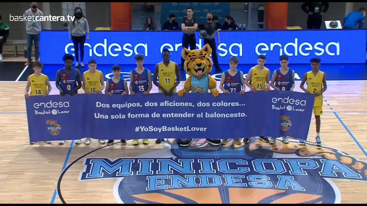 MiniCopa FC BARCELONA vs R. BETIS.- Minicopa ACB Endesa (Granada 2022)