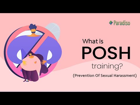 Prevention of sexual harassment training at workplace | POSH Training
