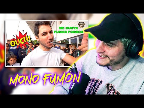 KHAN REACTS TO SMOKING MONKEY AT REYES DE PLAZA "I LIKE SMOKING JOINTS" 🤣