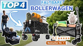 Beste FALTBARE BOLLERWAGEN (Testsieger 2025) | Top 4 Faltbare Bollerwagen Vergleich
