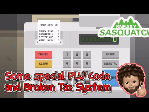 Sneaky Sasquatch - Special PLU codes and Broken System