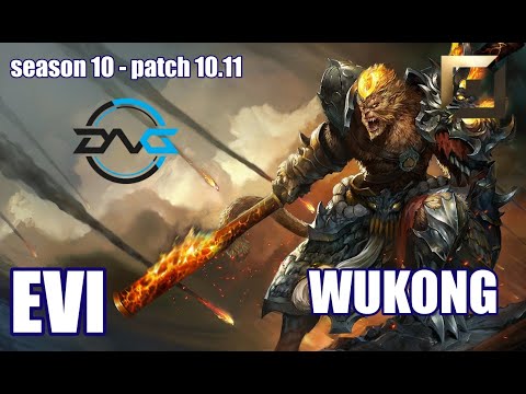 【韓国サーバー/GM/Duo Yutapon】DFM EVI ウーコン(Wukong) VS マルファイト(Malphite) TOP - Patch10.11 KR Ranked【LoL】