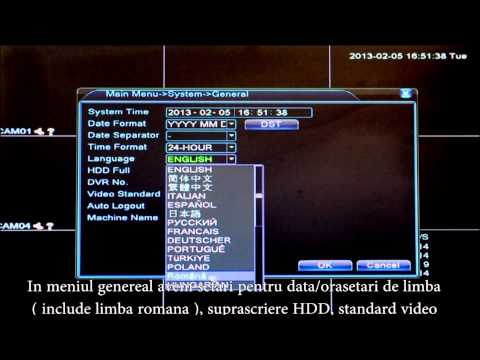 Dvr 8 canale H264 D1 D8608