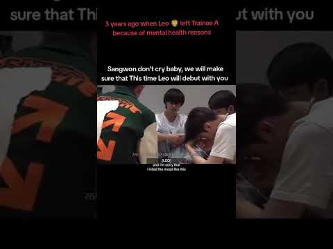 Sangwon baby! you will debut together with Leo this time #leesangwon #leowon #leeleo #boys2planet