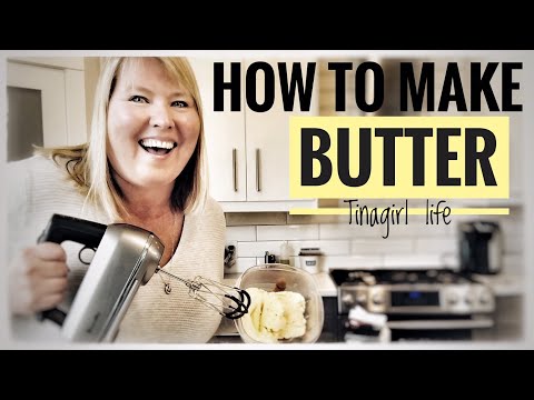 How to Make Butter at Home