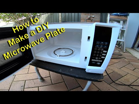 Home Made DIY Microwave Plate in 15 minutes!