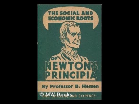 Boris Hessen "As raízes sociais e econômicas dos Principia de Newton" (questão de concurso)