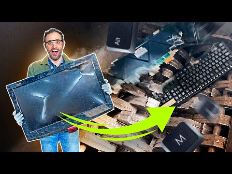 Descobrimos como ELETROELETRÔNICOS são RECICLADOS! #Boravê