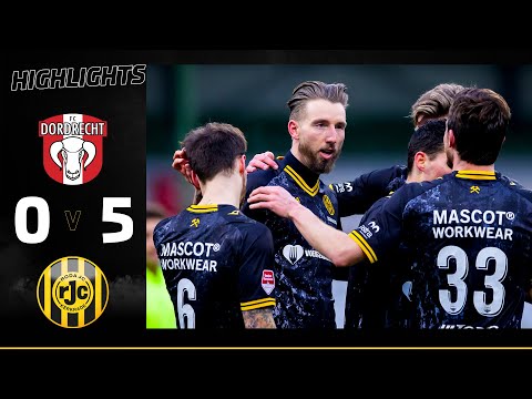 HIGHLIGHTS | FC Dordrecht - Roda JC Kerkrade: 0-5 | 30 januari 2021