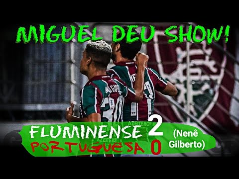 Gols de Fluminense 2 x 0 Portuguesa