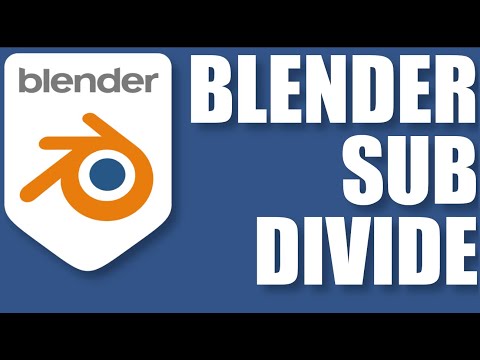 Blender Subdivide