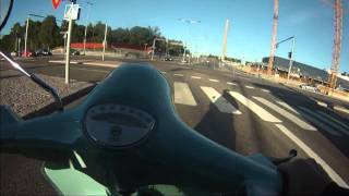 preview picture of video 'GoPro HD Vespa Primavera VMA2T Drive on board'