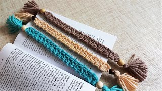 Quick and Simple Crochet Bookmark Tutorial for Busy Crafters 🧶