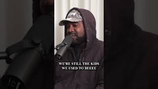 KANYE SINGS “GHOST TOWN” TO LEX 😂  #kanyewest #lexfridman