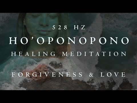 Ho'oponopono Healing Meditation 🙏 9 hr Overnight Affirmations for Sleep🙏 Forgiveness & Love 528HZ