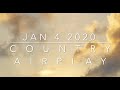 Billboard Top 60 Country Airplay Chart Jan 4 2020