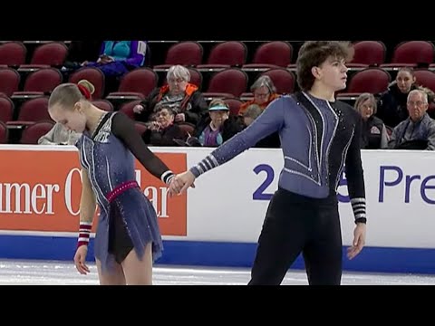 Taisiya Shapovalova & Carter Griffin | Junior Pairs FS | 2025 Prevagen U.S. Figure Skating Champs