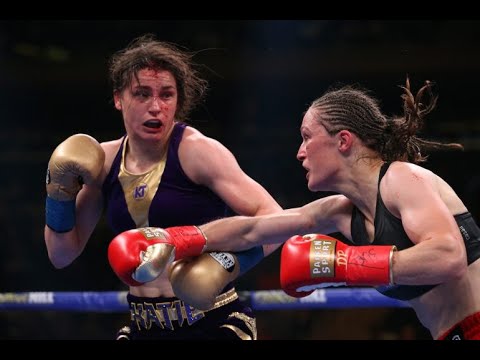Katie Taylor Vs Delfine Persoon I Highlights - WBA IBF WBO WBC Titles - Vacant RING Title