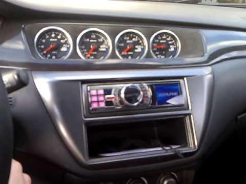 Defi Advance CR installed in evo9
