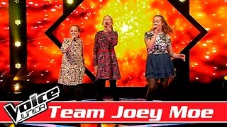 Isabel, Amalie & Katrine (Team Joey Moe) synger: Fallulah - ‘Out of It’ – Voice Junior / Battles